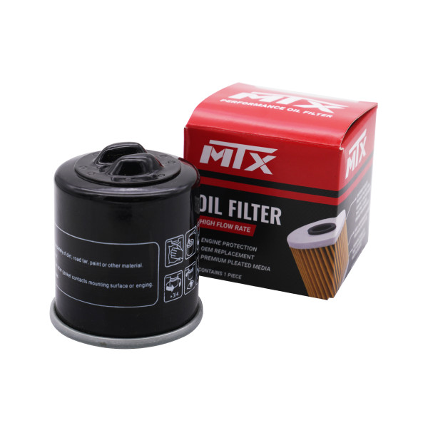 MTX Mtx motorcycle oil filter black canister #026